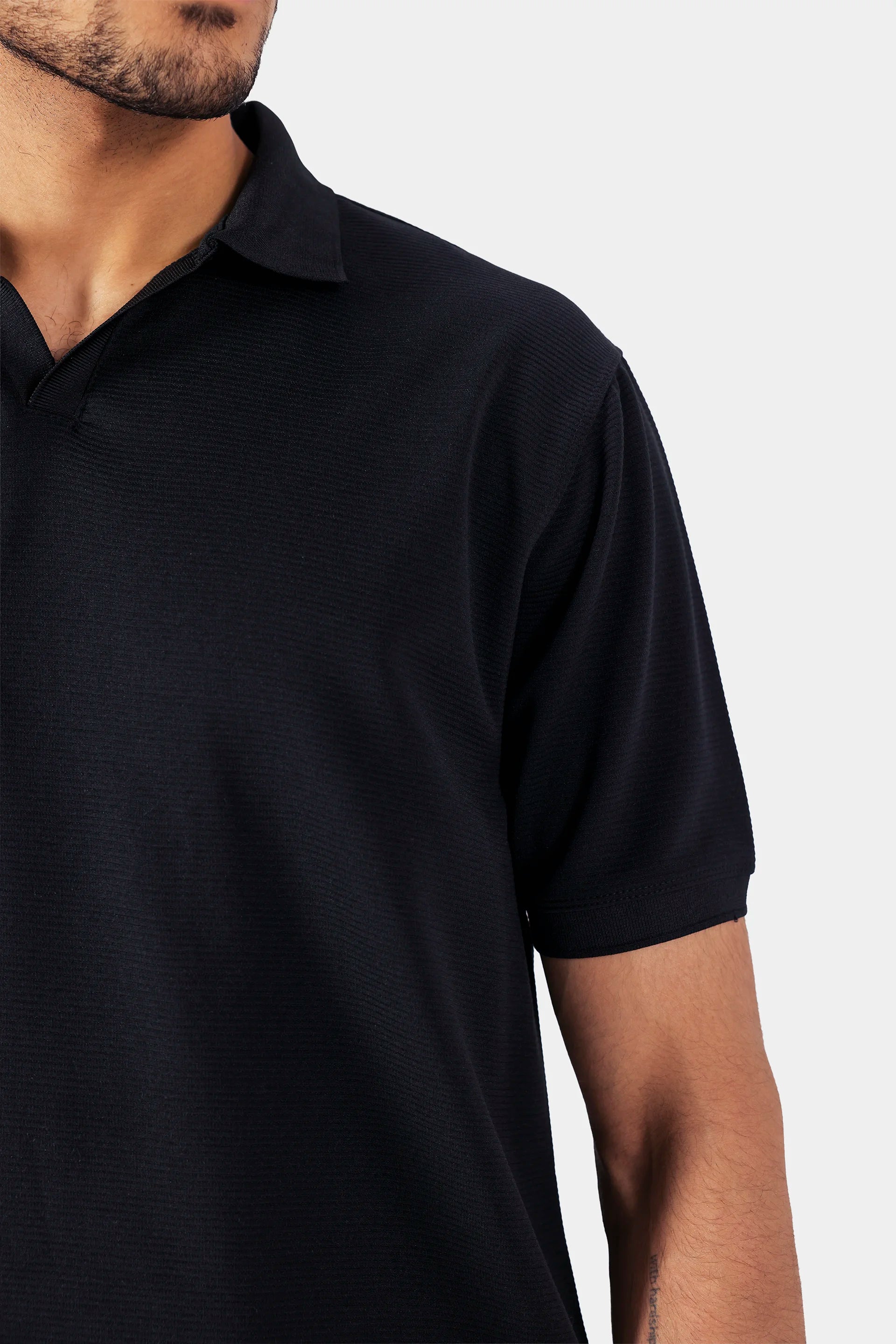 Johnny Collar Ottoman Polo - Cougar Clothing