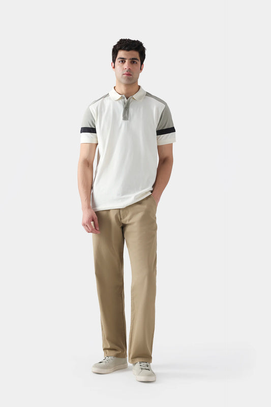Contrast Sleeve Polo - Cougar Clothing