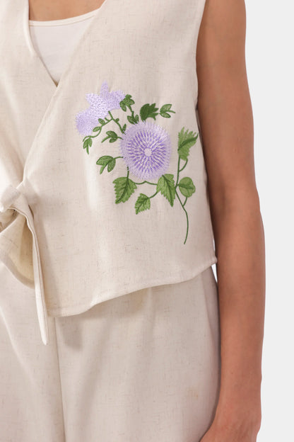 Embroidered Vest - Cougar Clothing
