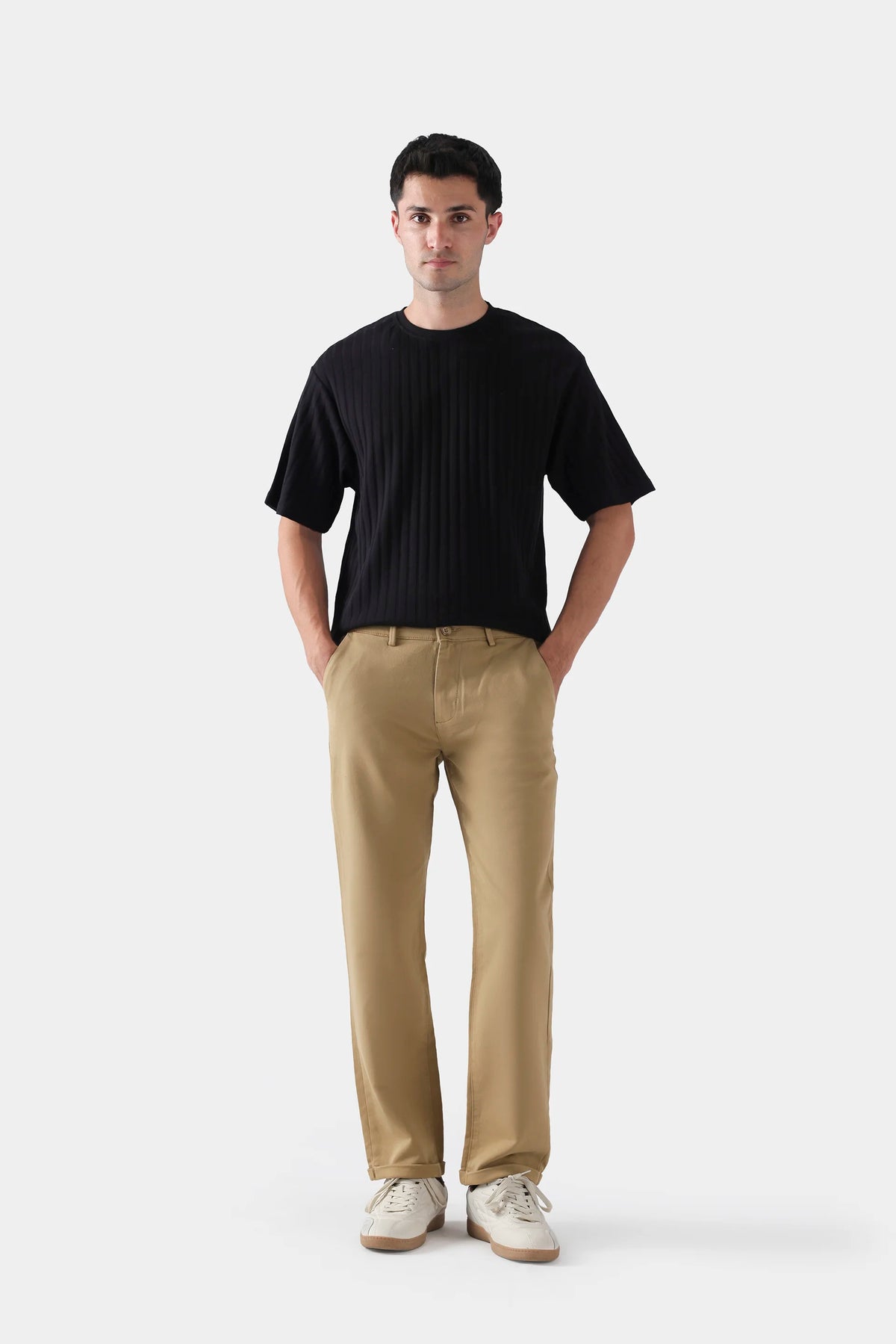 Straight Fit Chino Pants - Cougar Clothing