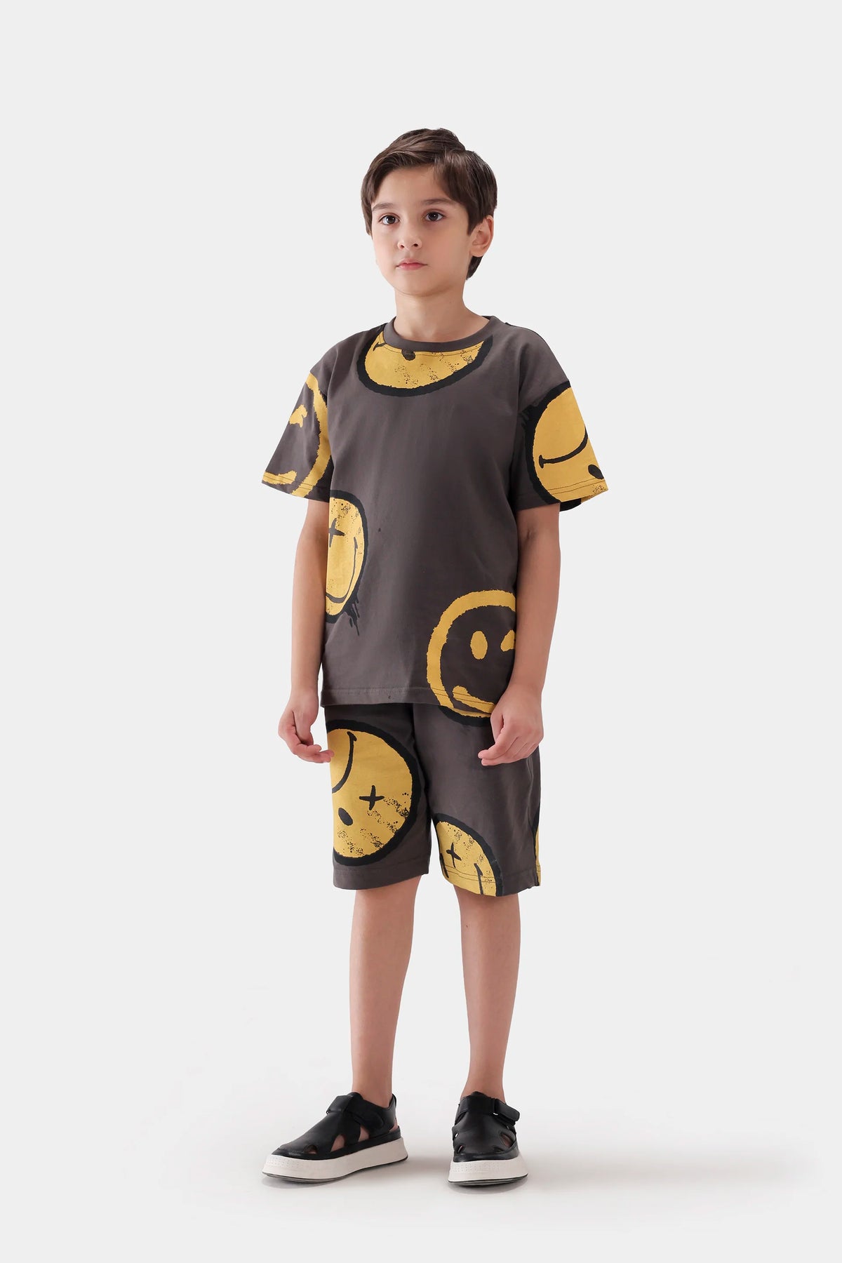 Smiley Splatter T-Shirt - Cougar Clothing