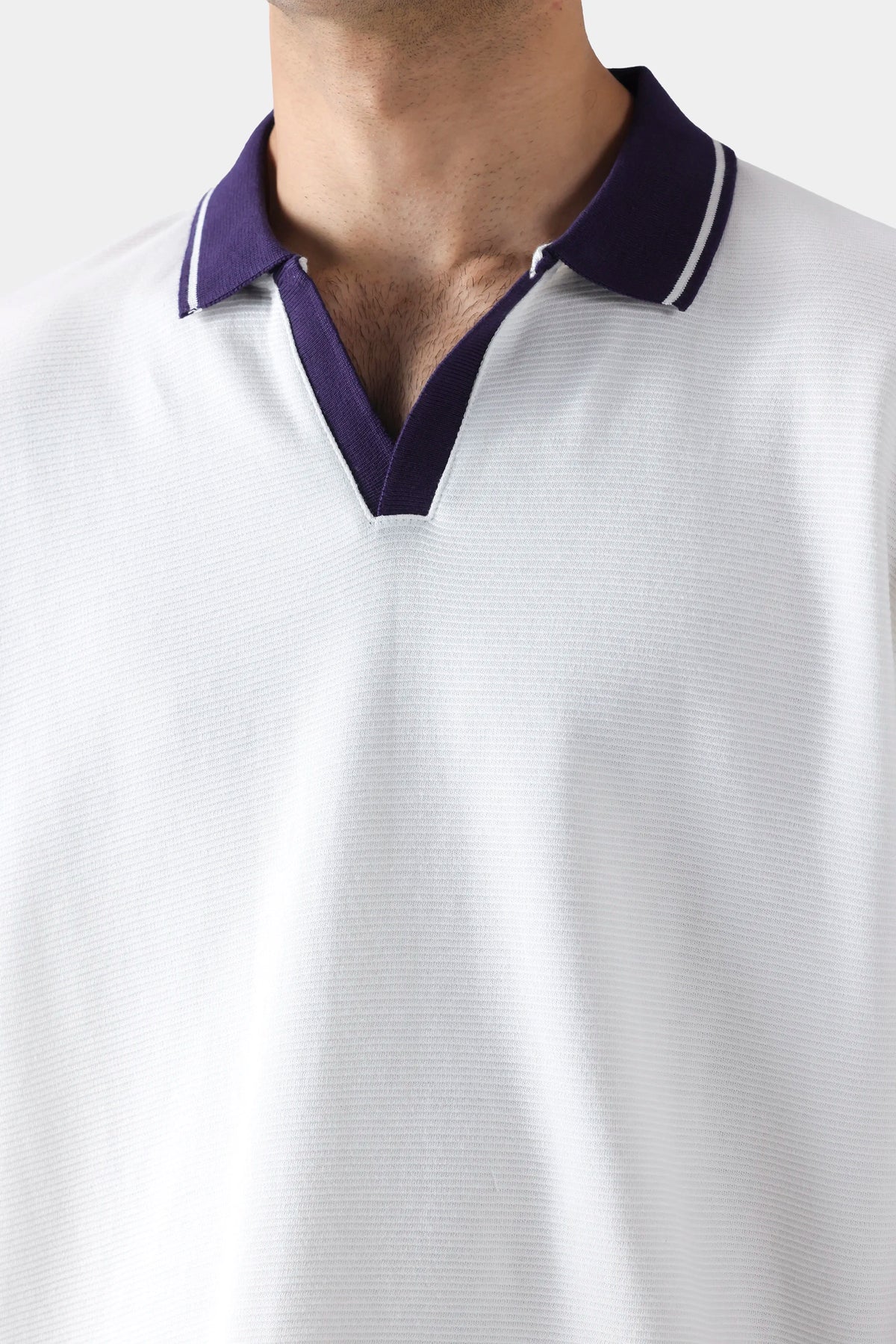 Mini-Ottoman Knit Polo - Cougar Clothing