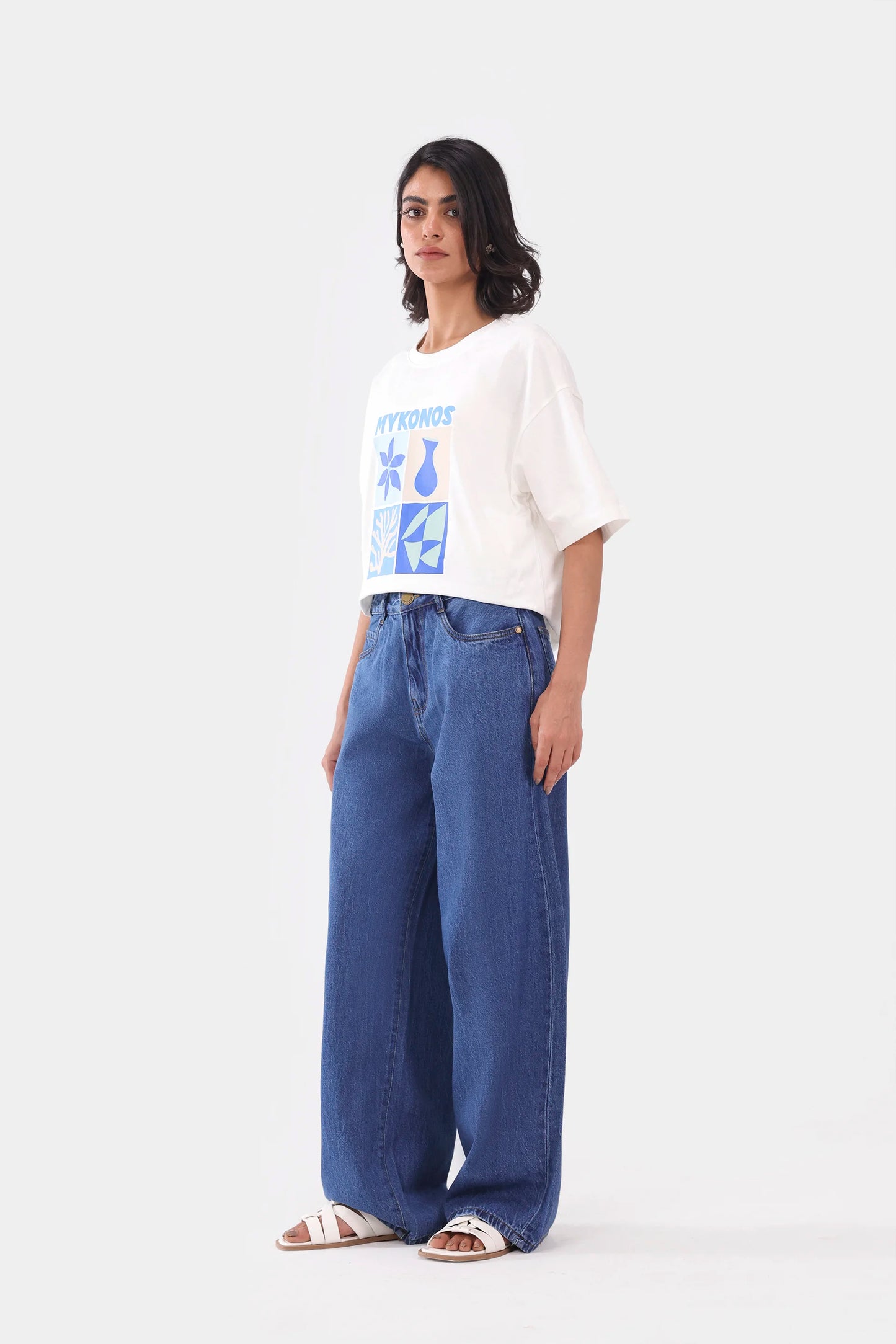 Wide Leg Fit Jeans - Cougar Clothing