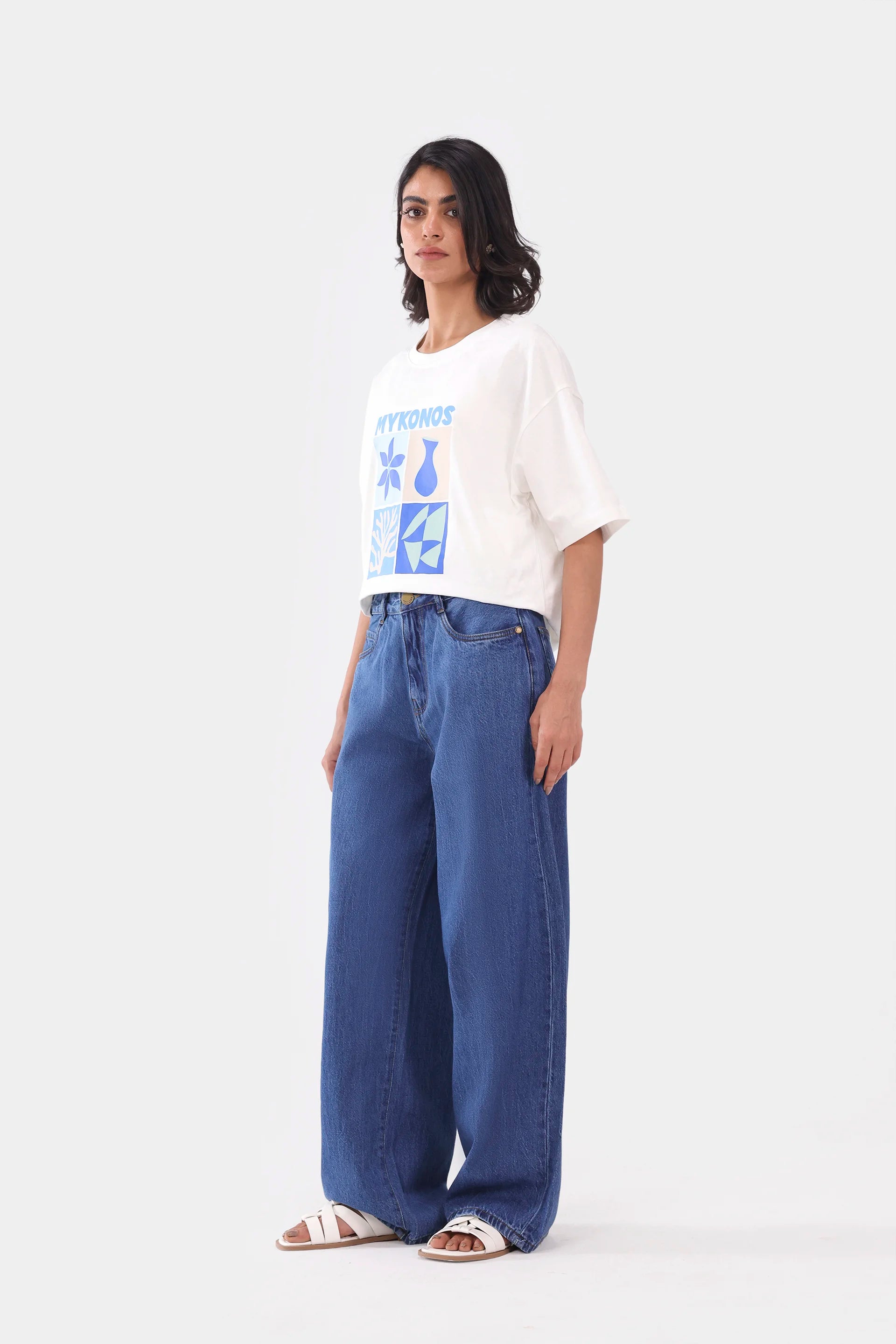 Wide Leg Fit Jeans - Cougar Clothing