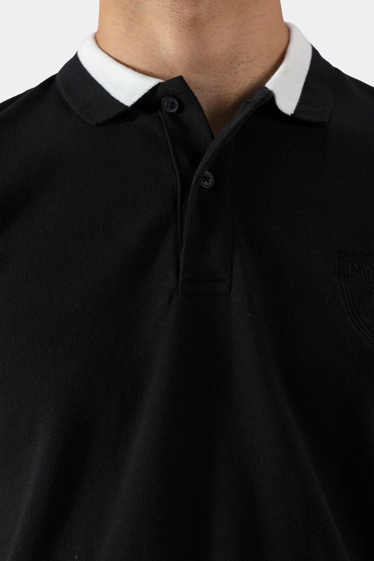 Tipped Pique Polo - Cougar Clothing