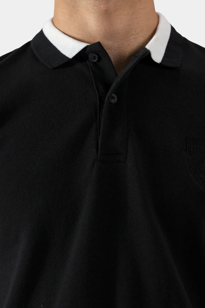 Tipped Pique Polo - Cougar Clothing