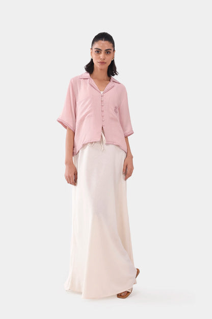 Embroidered Resort Collar Shirt - Cougar Clothing