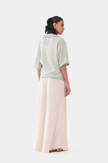 Embroidered Resort Collar Shirt - Cougar Clothing