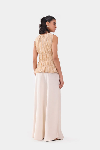 Embellished Tiered Top - Cougar Clothing
