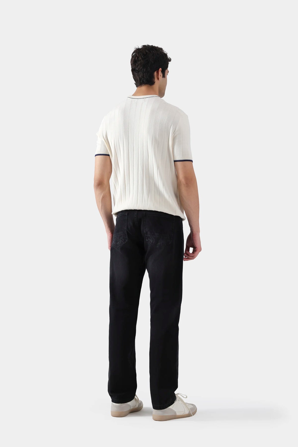 Drop Needle Knit T-Shirt - Cougar Clothing