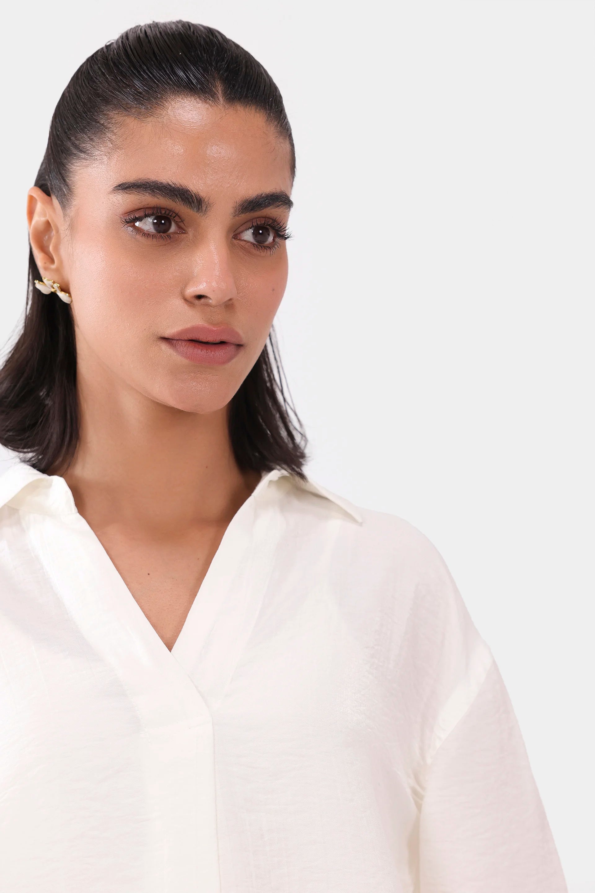 Mercerized Cotton Viscose Top - Cougar Clothing