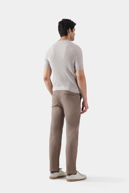 Rib Knit T-Shirt - Cougar Clothing