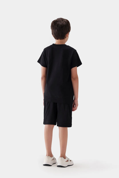 Text Print T-Shirt - Cougar Clothing