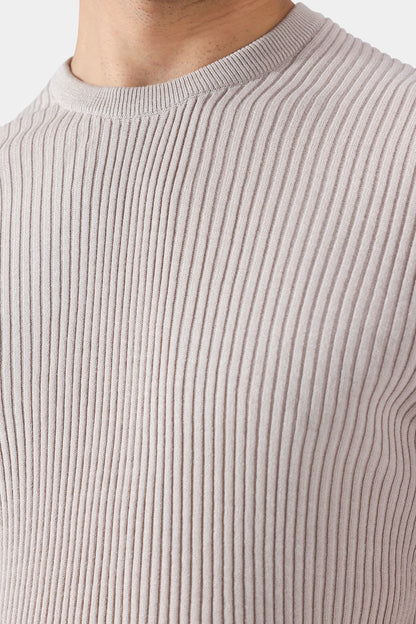 Rib Knit T-Shirt - Cougar Clothing