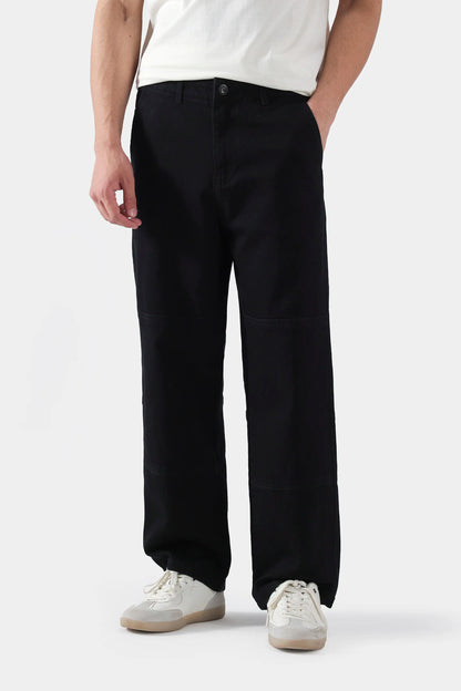 Loose Fit Paneled Jeans - Cougar Clothing