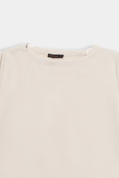 Contrast Trim Top - Cougar Clothing