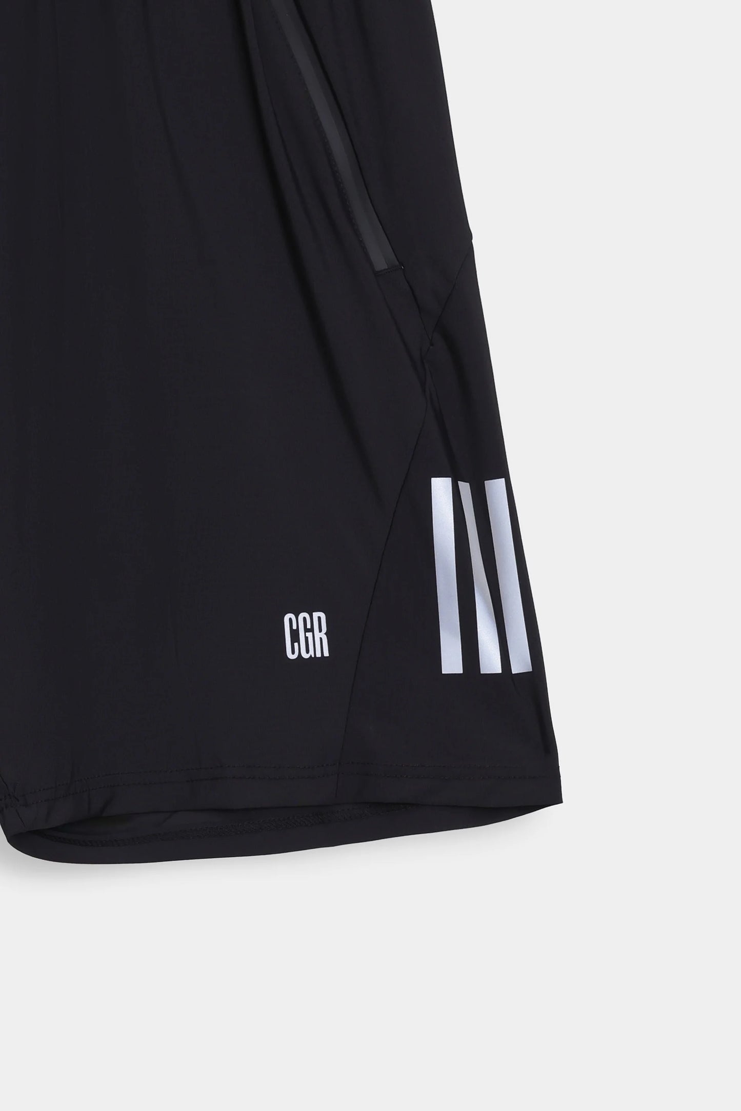 Activewear Shorts With Mesh Panel - Cougar Clothing