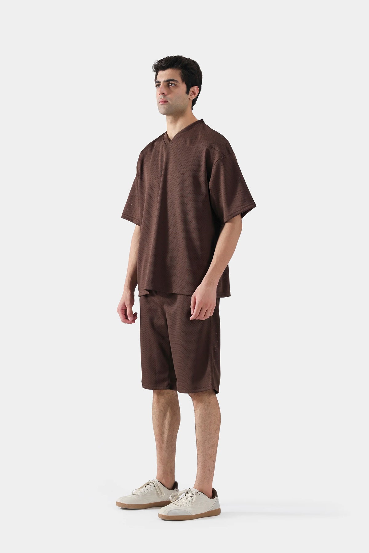 Jacquard Mesh T-Shirt - Cougar Clothing