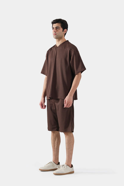 Jacquard Mesh T-Shirt - Cougar Clothing