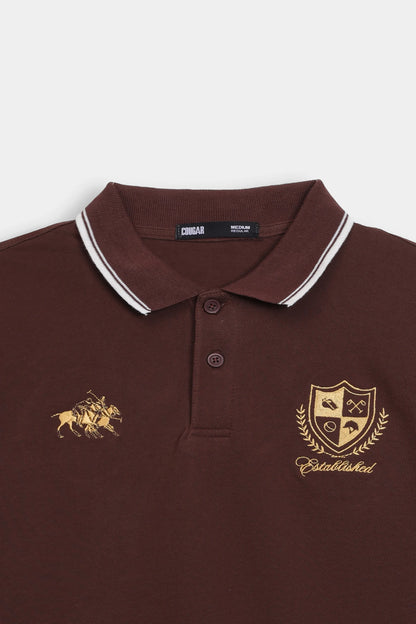 Embroidered Polo - Cougar Clothing