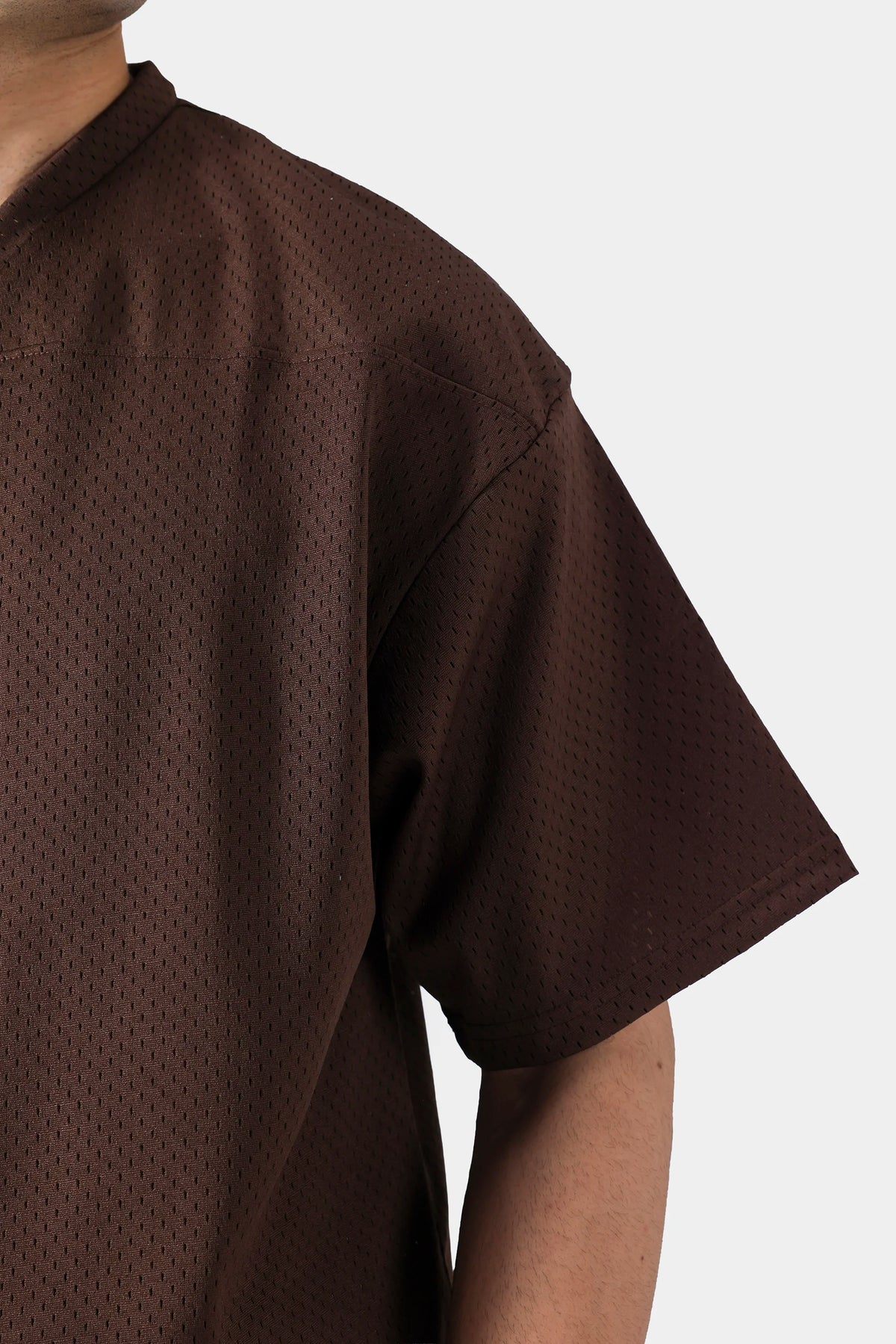 Jacquard Mesh T-Shirt - Cougar Clothing
