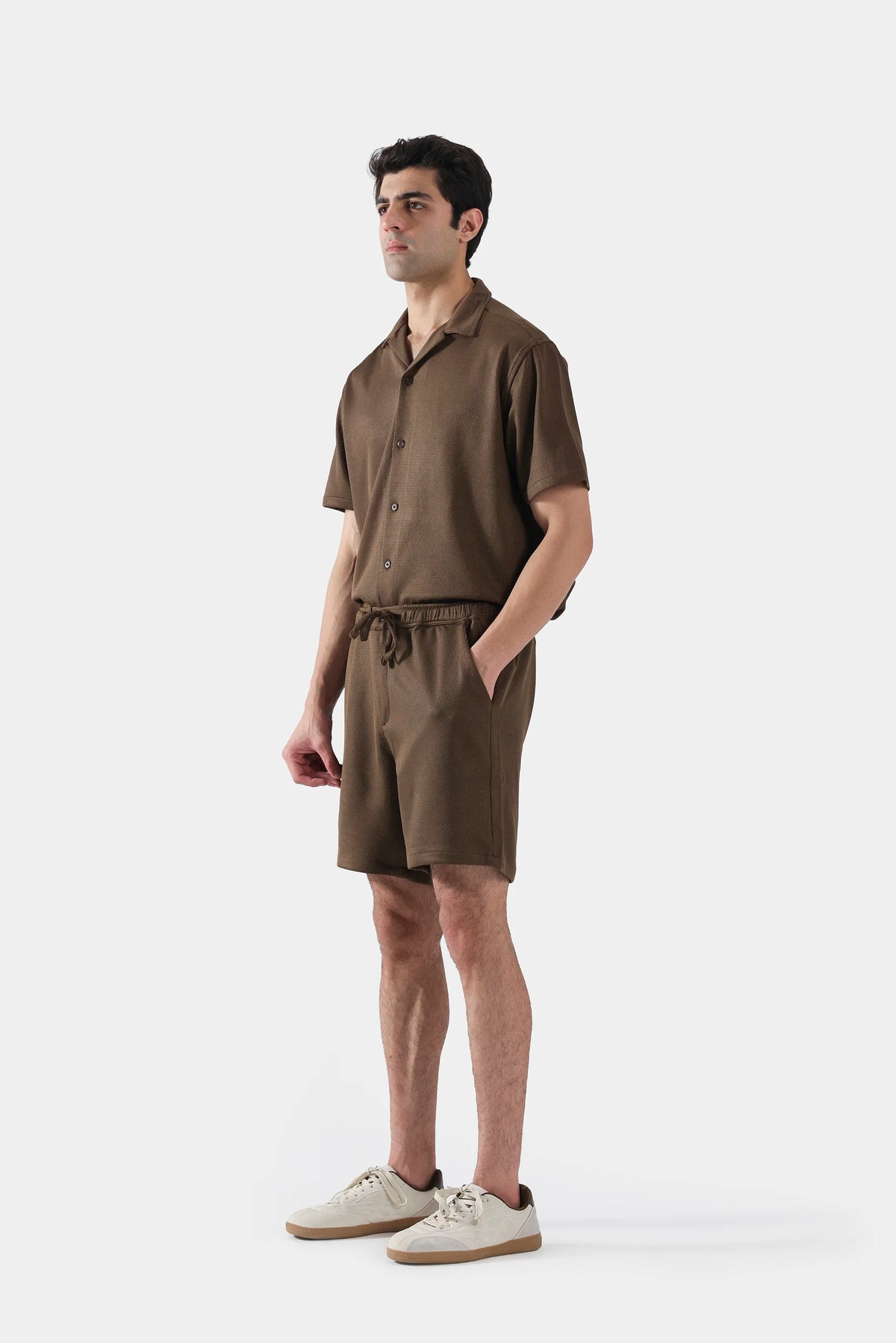 Textured Shorts - Cougar Clothing