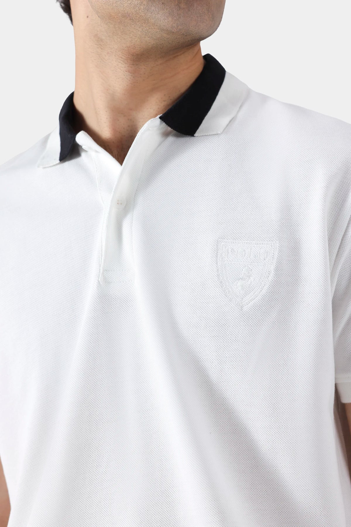 Tipped Pique Polo - Cougar Clothing