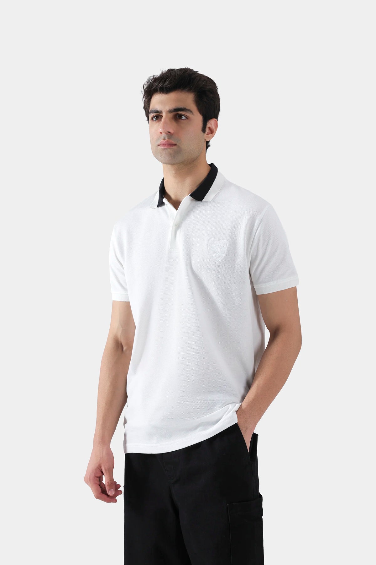 Tipped Pique Polo - Cougar Clothing
