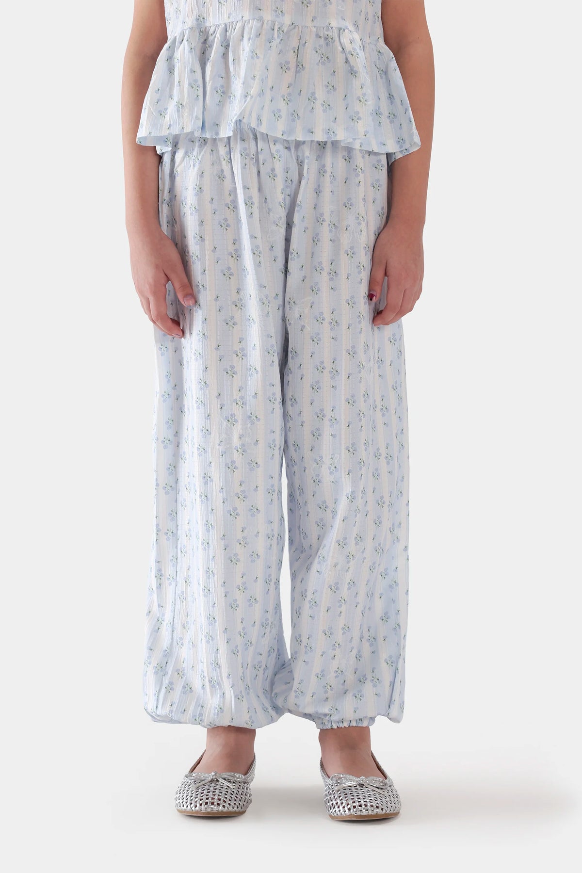 Printed Balloon Pants - Cougar Clothing