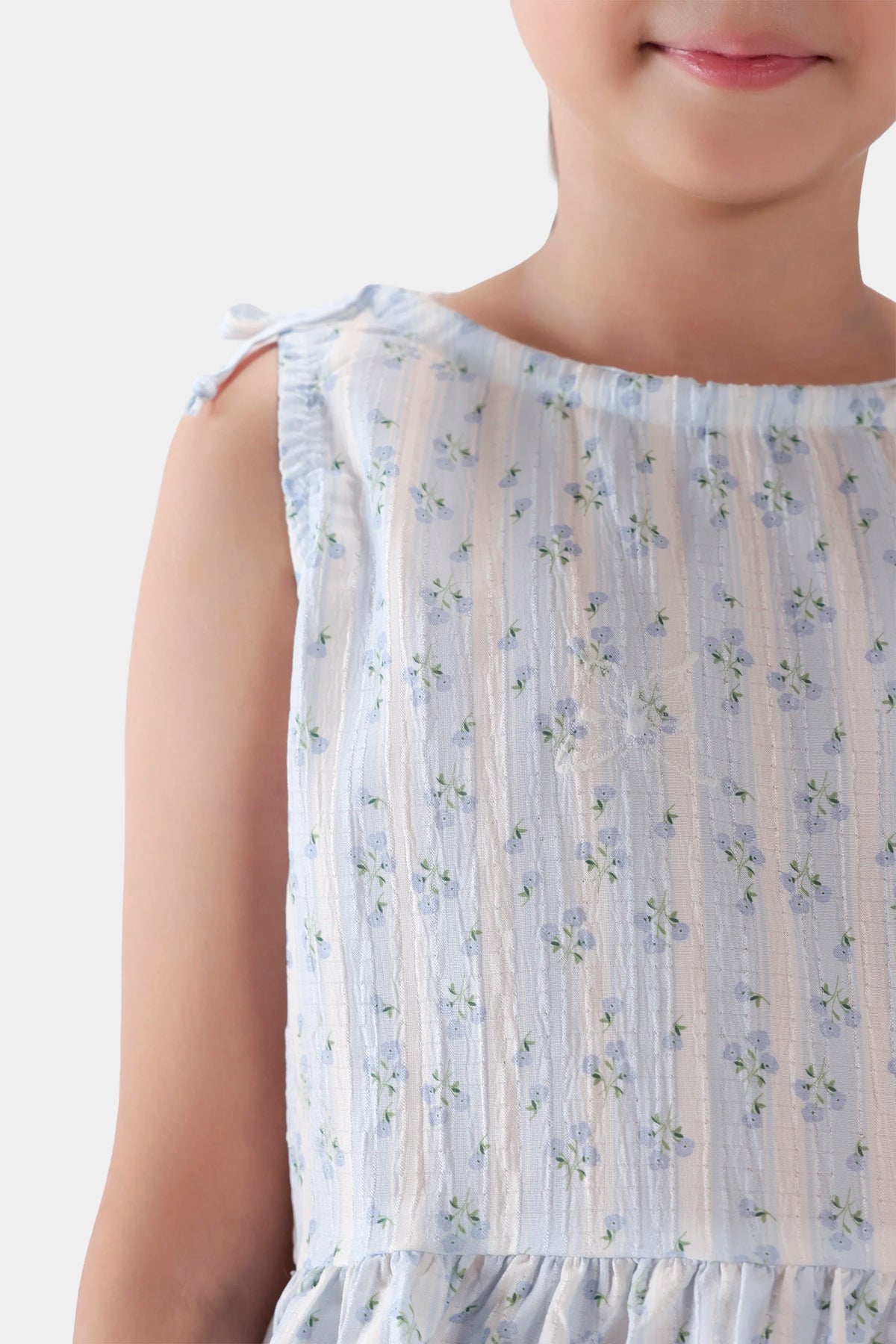 Printed Peplum Top - Cougar Clothing