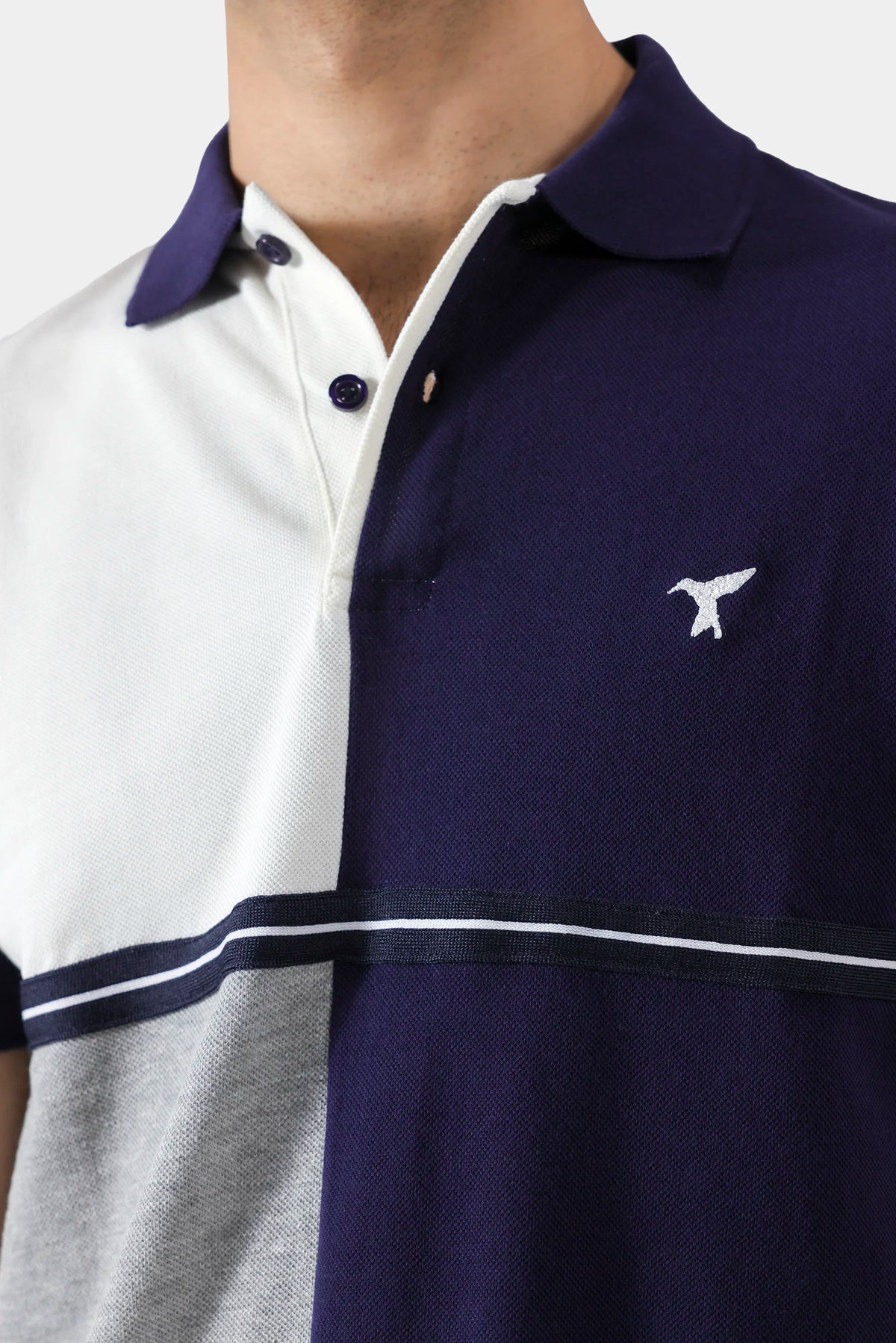 Color Block Polo - Cougar Clothing