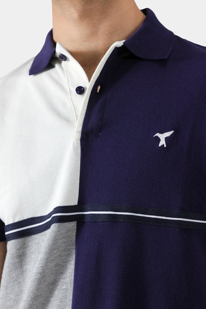 Color Block Polo - Cougar Clothing