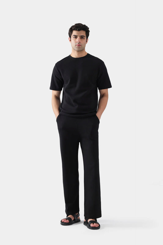 Waffle Knit T-Shirt - Cougar Clothing