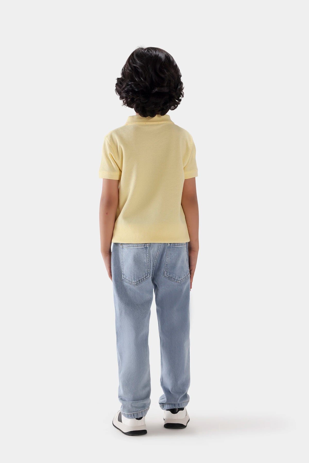 Quarter Zip Popcorn Polo - Cougar Clothing