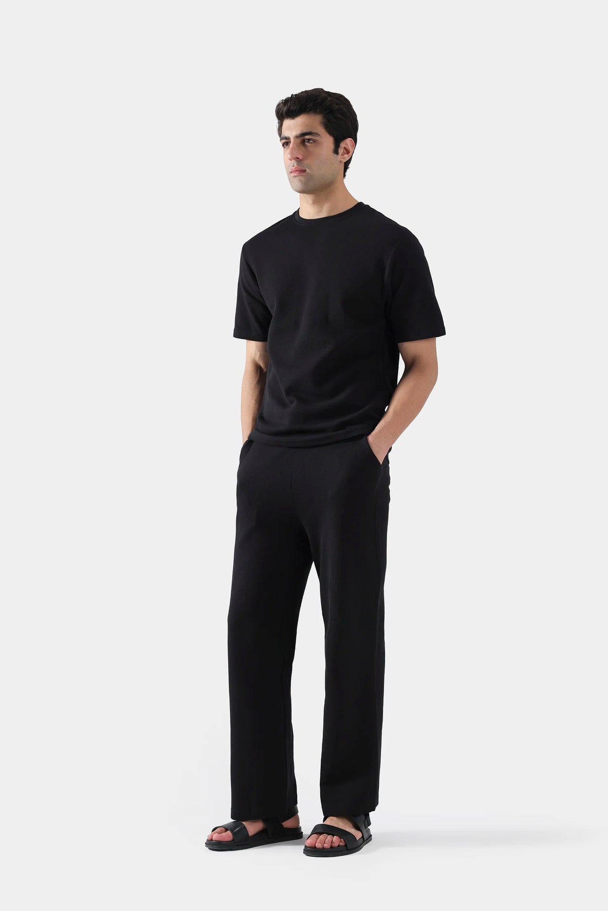 Waffle Knit T-Shirt - Cougar Clothing