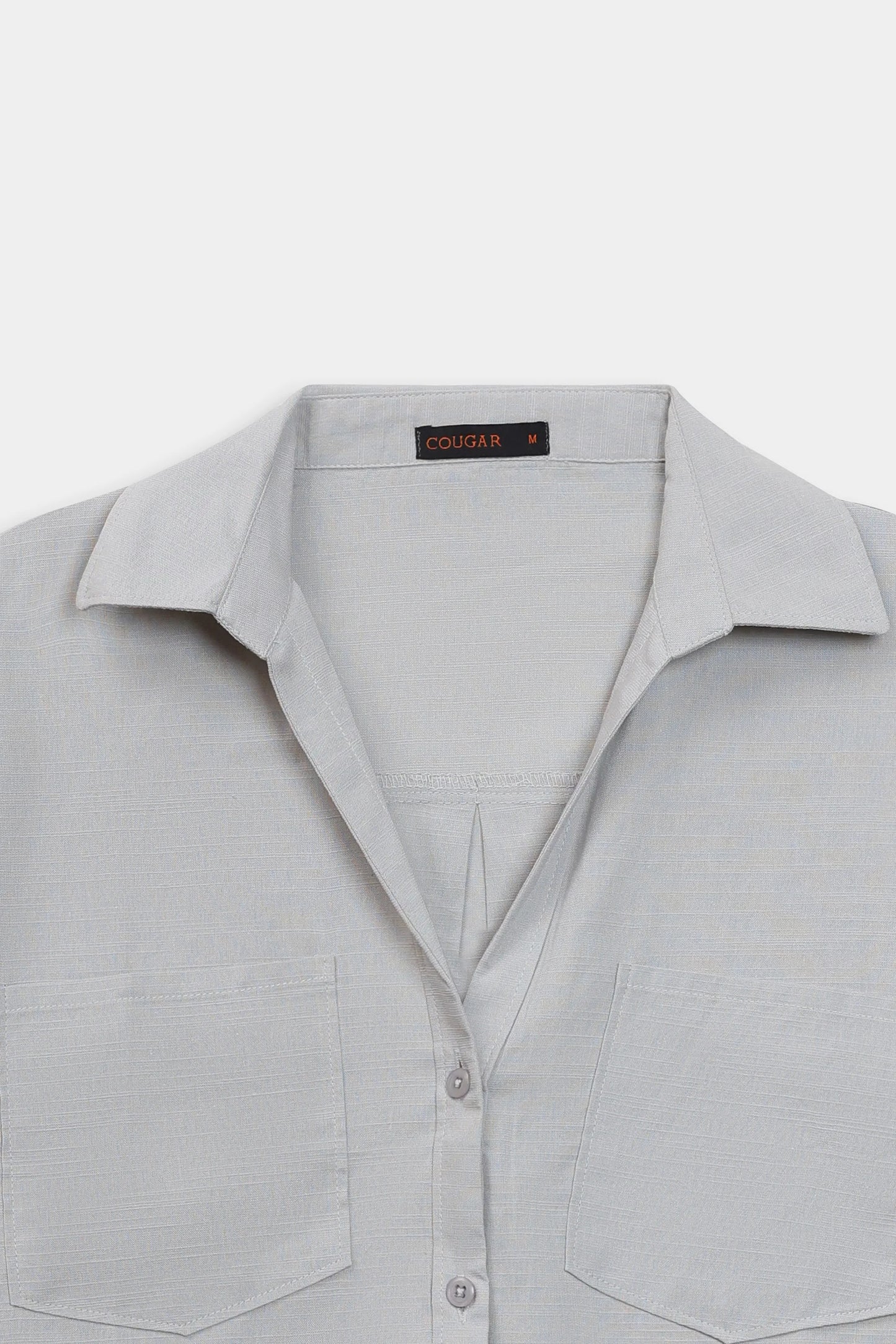 Shirt With Patch Pockets - Cougar Clothing