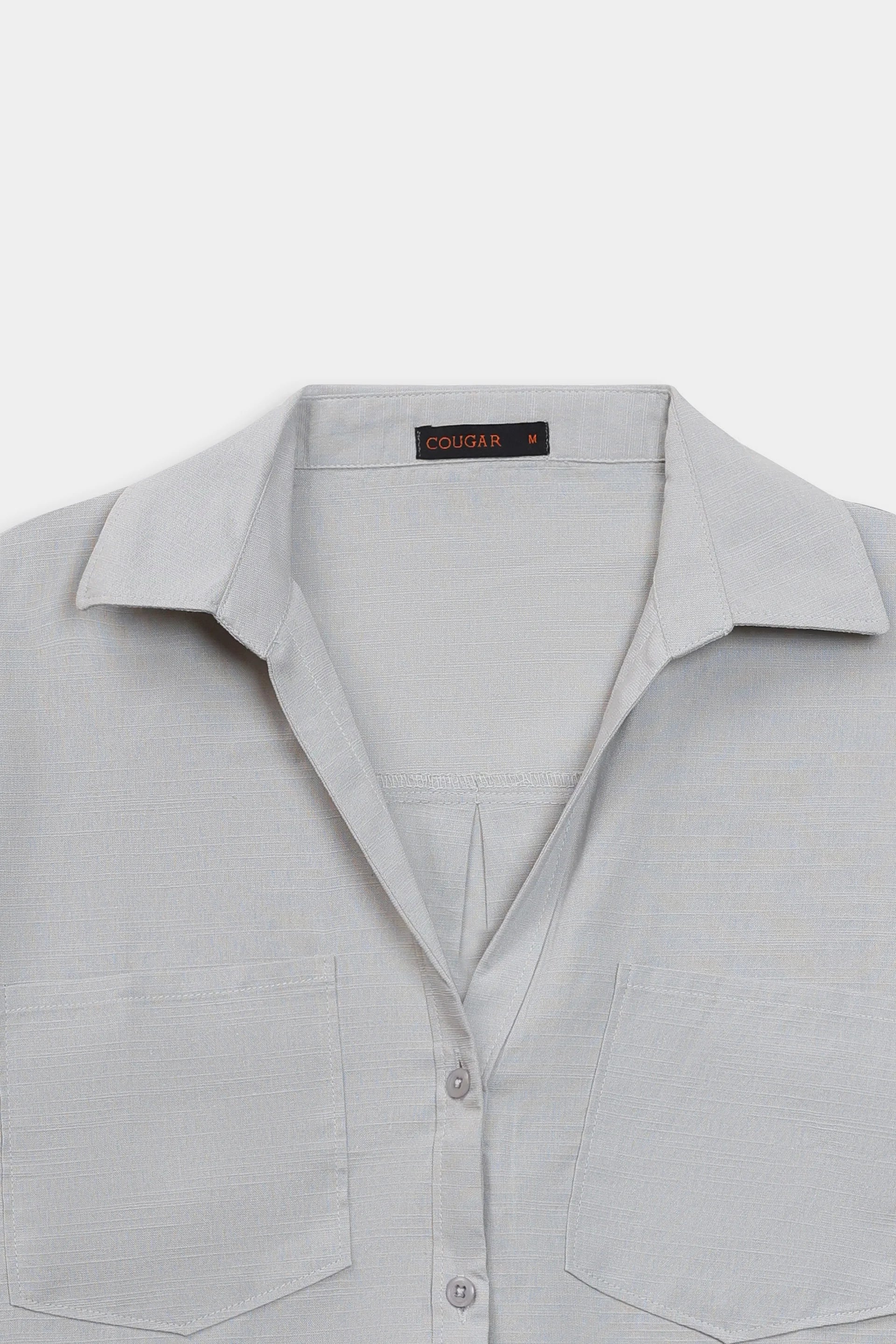Shirt With Patch Pockets - Cougar Clothing