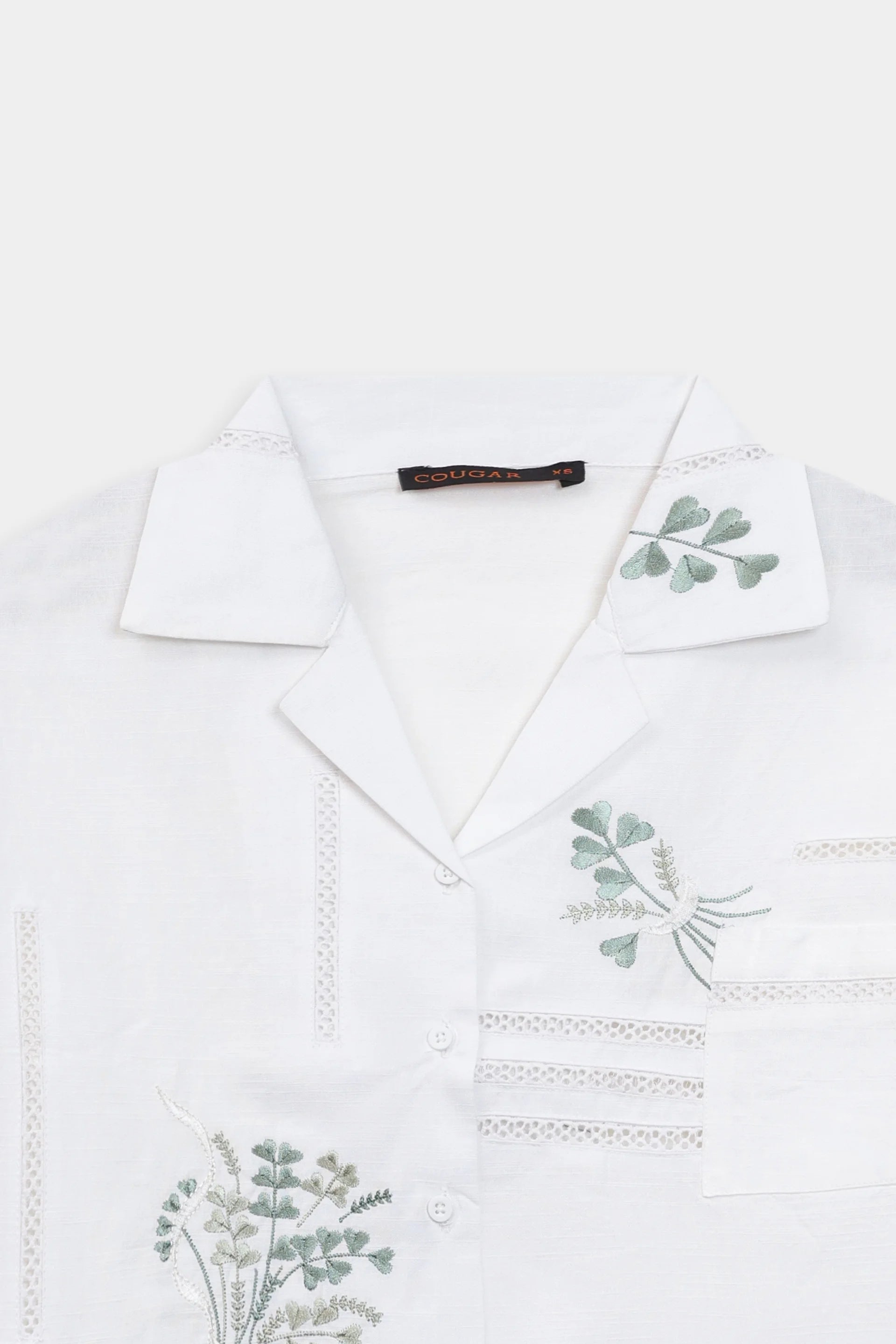 Embroidered Shirt - Cougar Clothing