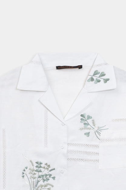 Embroidered Shirt - Cougar Clothing