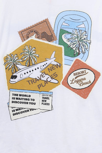 Graphic Oversized T-Shirt - Cougar Clothing