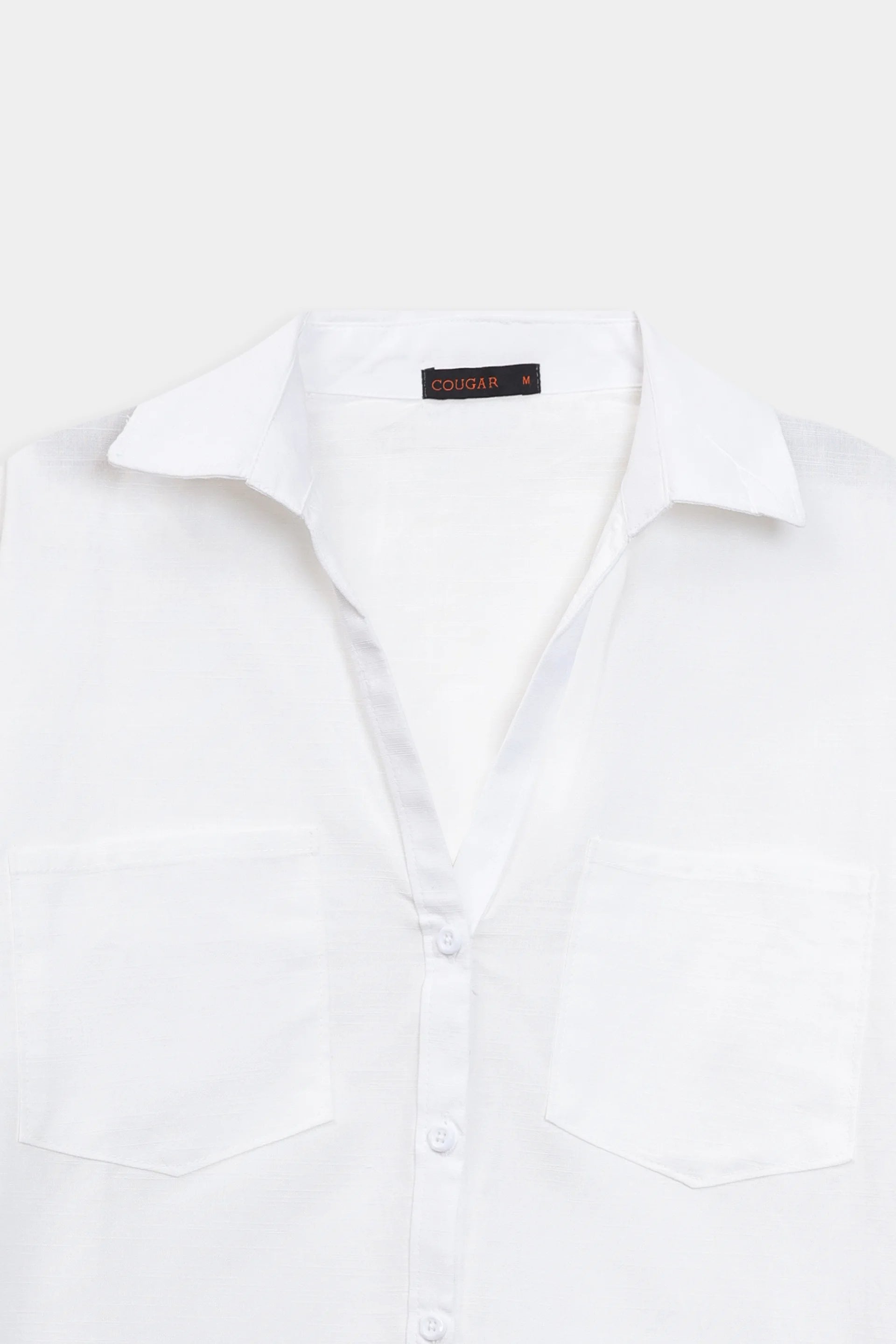Shirt With Patch Pockets - Cougar Clothing