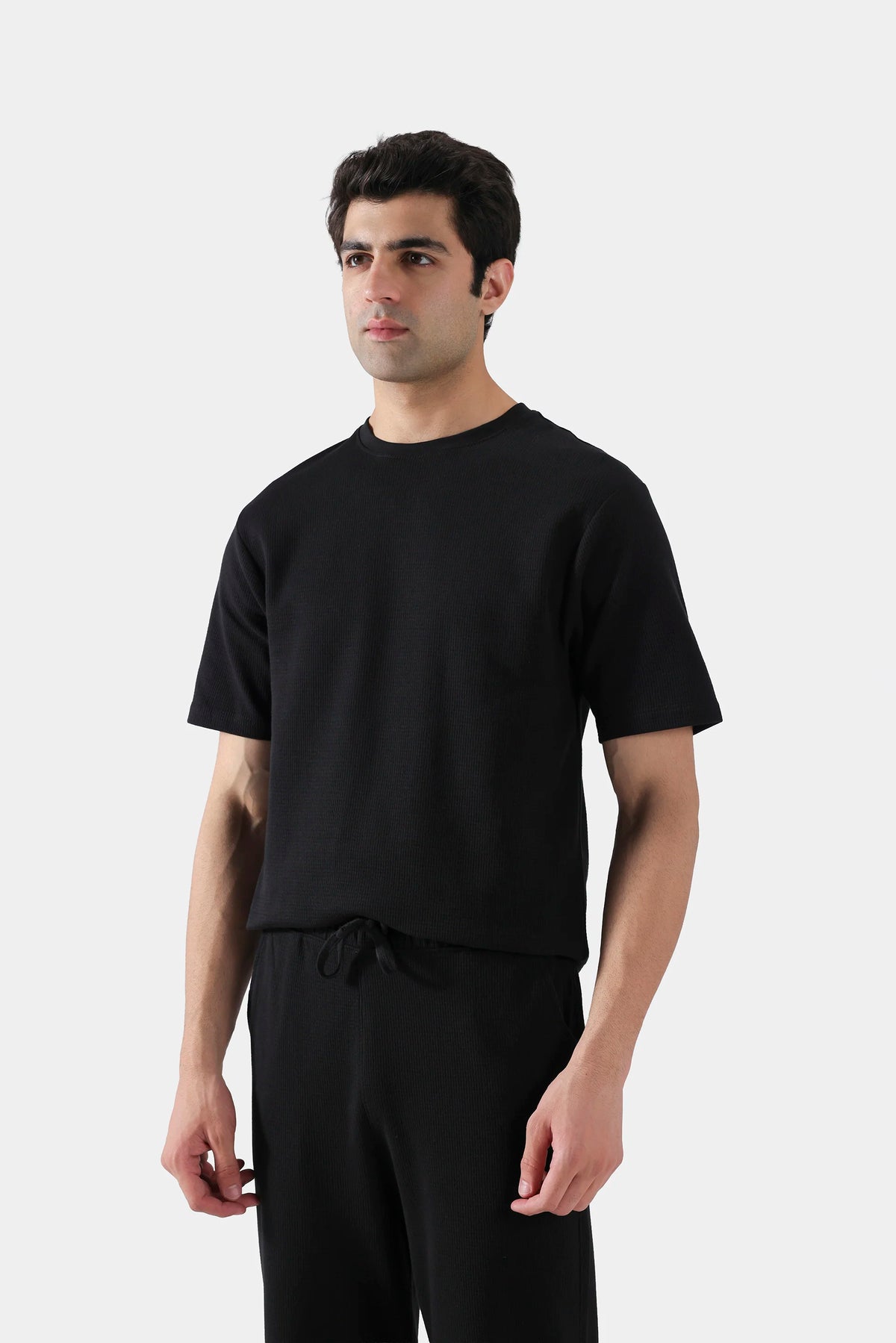 Waffle Knit T-Shirt - Cougar Clothing