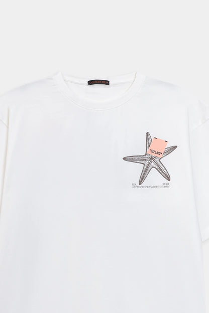 Ocean Cyanotypes Tee - Cougar Clothing