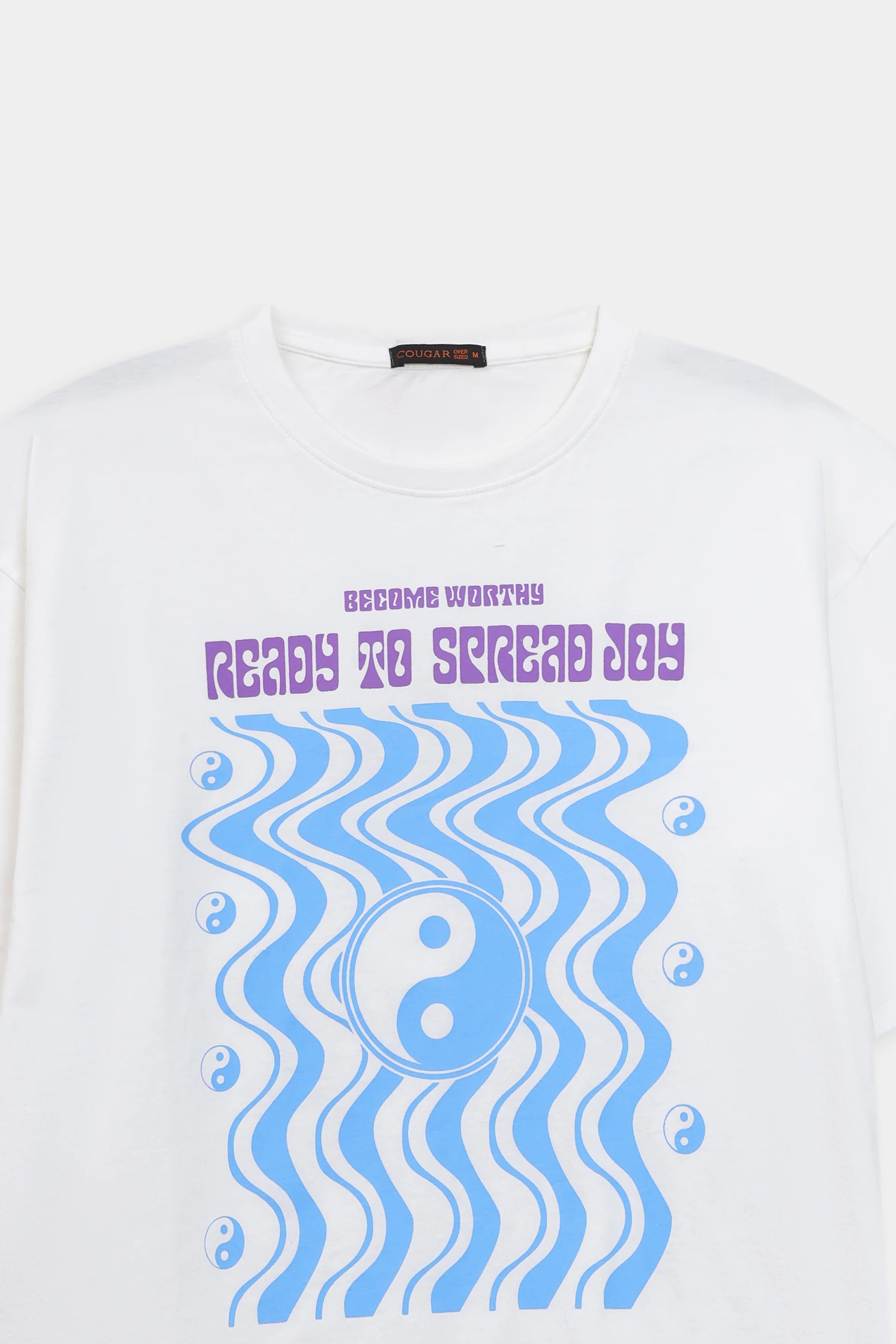 Ying-Yang Graphic T-Shirt - Cougar Clothing