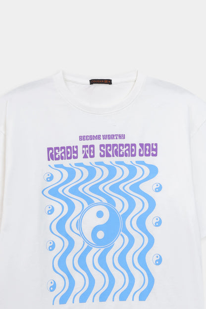 Ying-Yang Graphic T-Shirt - Cougar Clothing