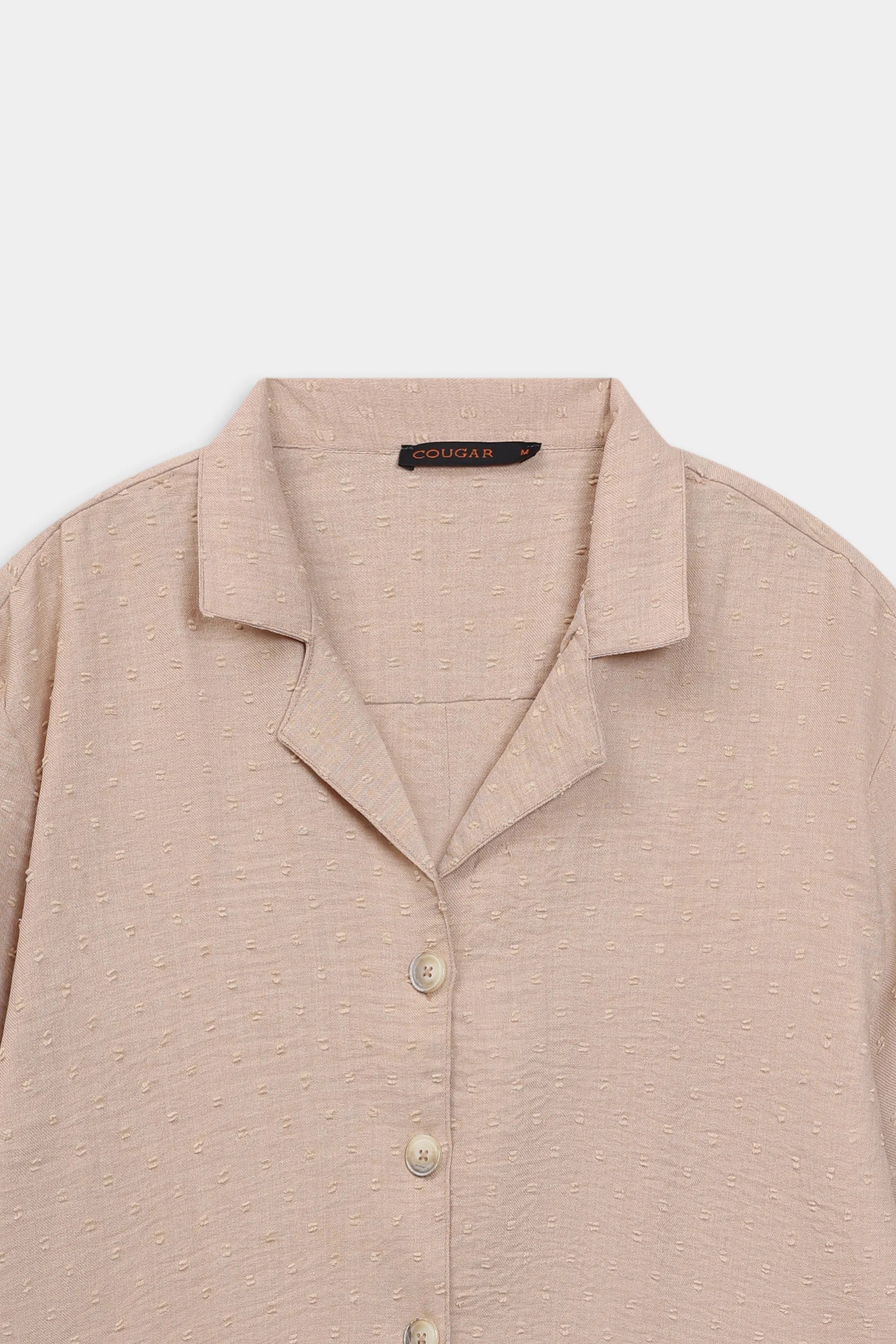 Dotted Jacquard Shirt - Cougar Clothing