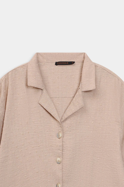 Dotted Jacquard Shirt - Cougar Clothing