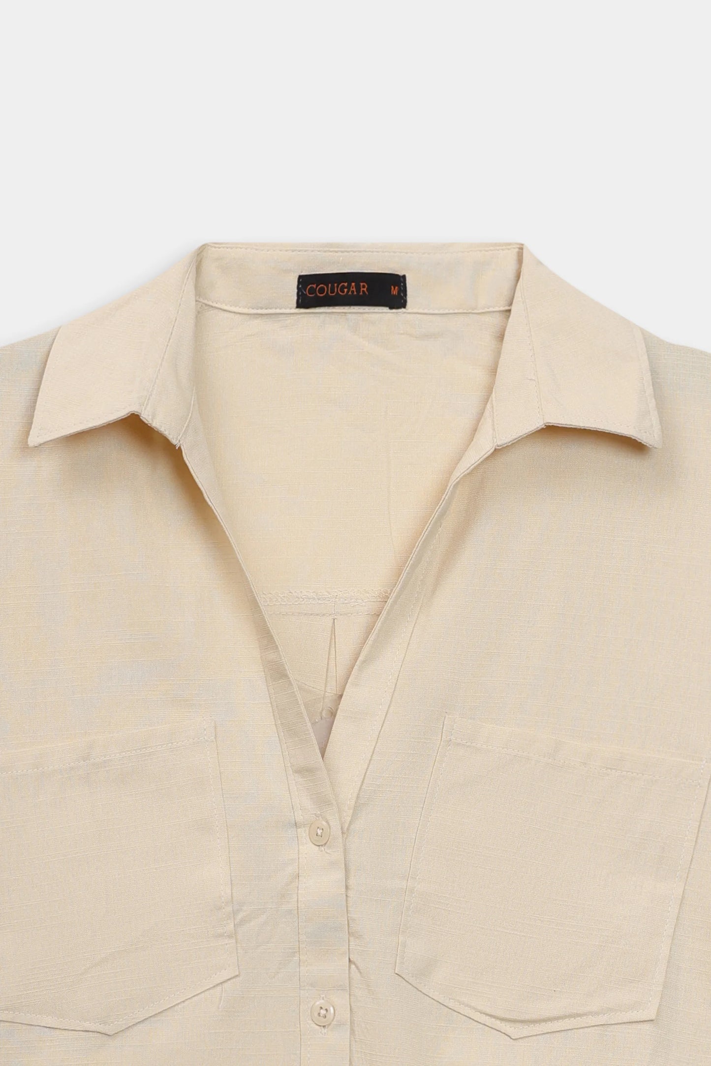 Shirt With Patch Pockets - Cougar Clothing