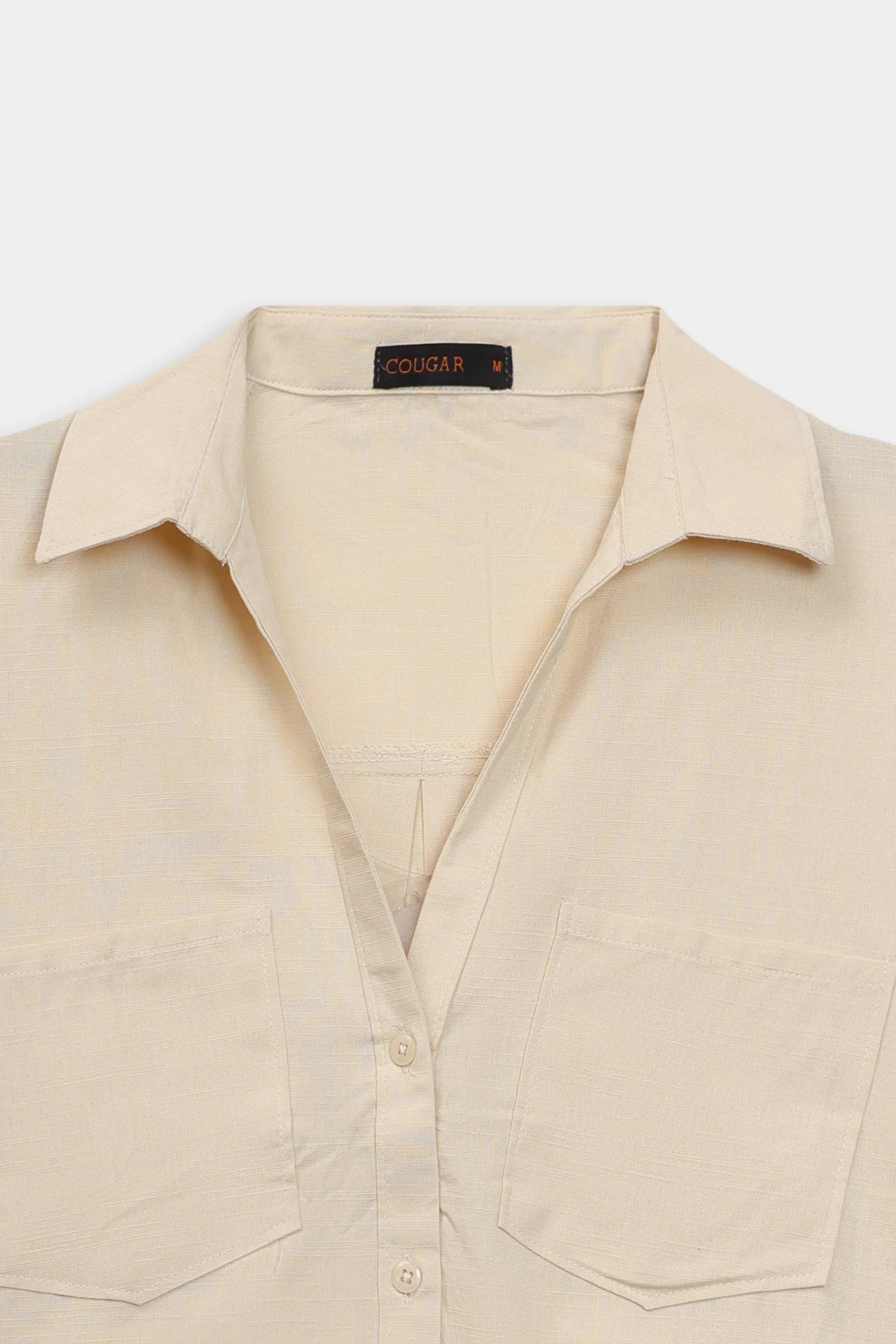 Shirt With Patch Pockets - Cougar Clothing