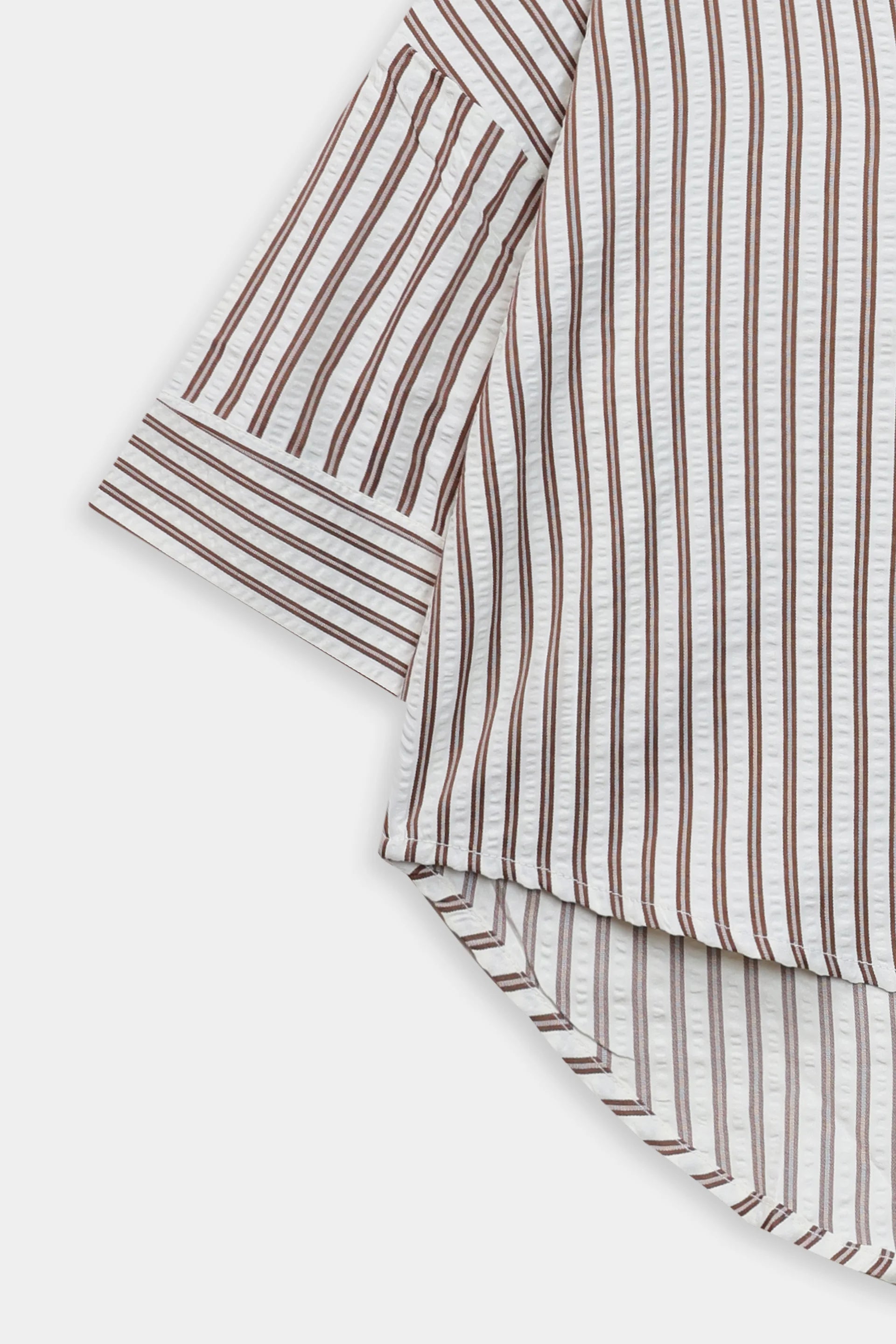 Pin-Striped Oversized Shirt - Cougar Clothing
